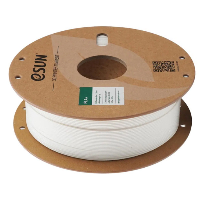 eSun PLA+ 1kg 3D Printing Filament 1.75mm Milky White Color - Image 2