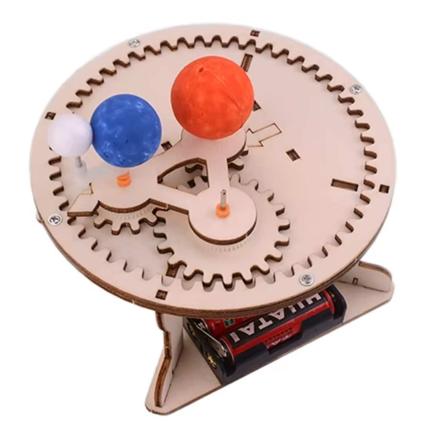 Pludo Orbit Master - DIY Science Experiment Kit for Kids 11–14 | Electric Sun-Earth-Moon STEM Toy (Grade 6–8)