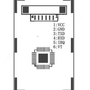 R300 Uart Interface Capacitive Fingerprint Module