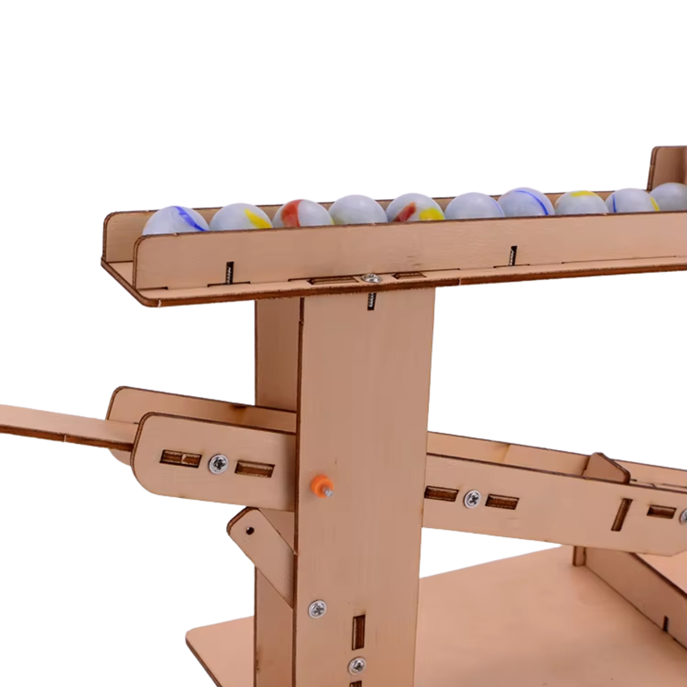 Pludo Seesaw Science STEM Toy – DIY Physics Learning Kit for Kids 8–11 | Explore Torque & Rotation (Grade 3–5)