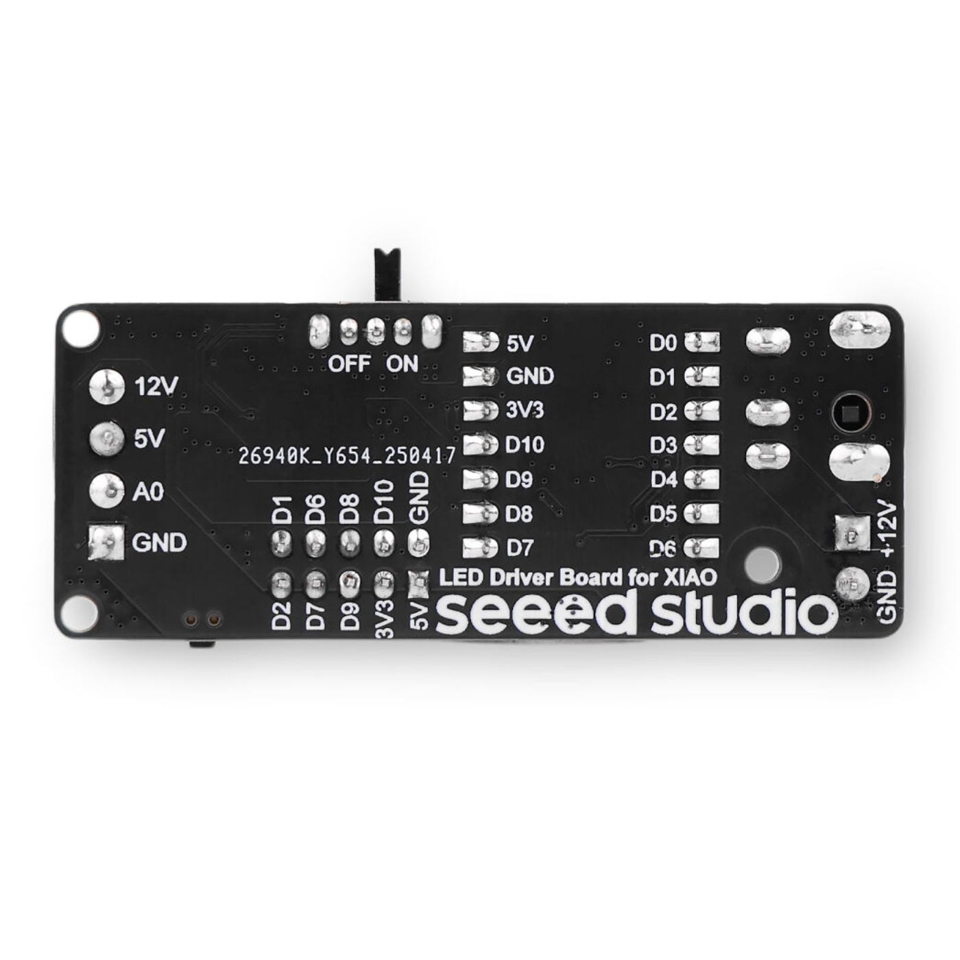 LED Driver Board for XIAO Supports 5V and 12V LED Strips -Seeed Studio