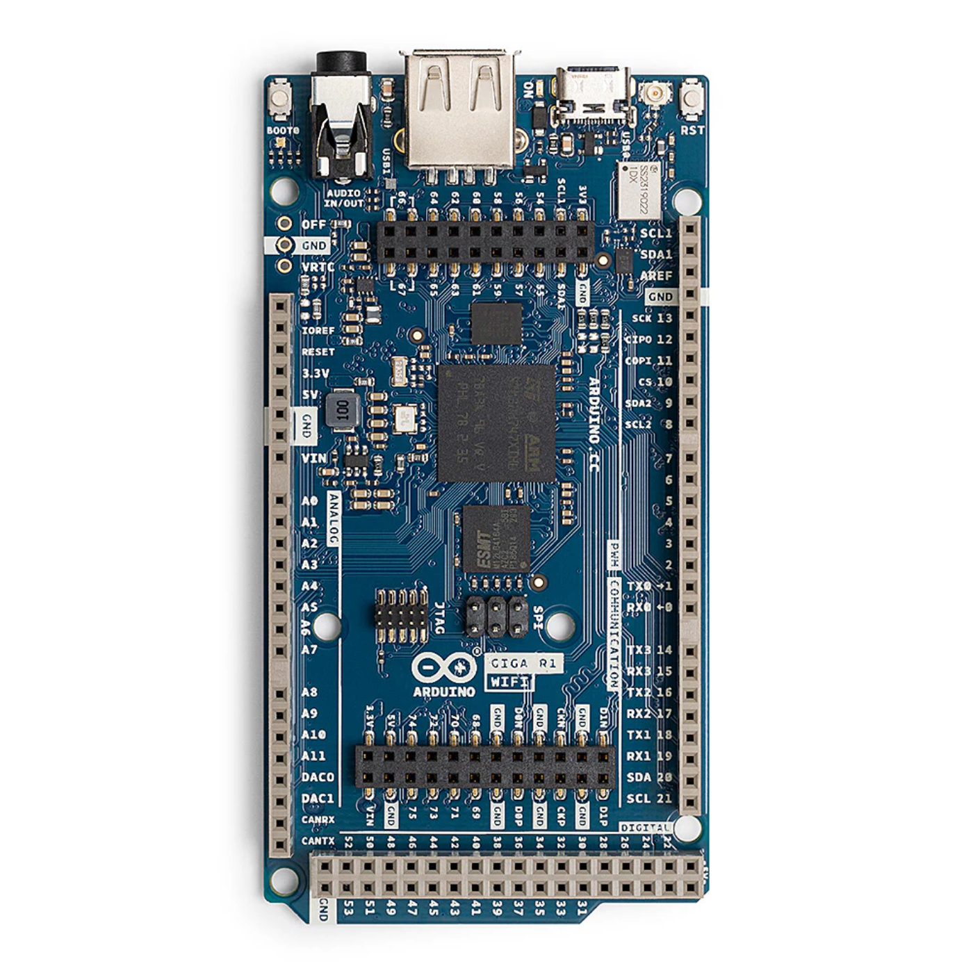 Original Arduino GIGA R1 WiFi with GIGA Display Shield - Image 2