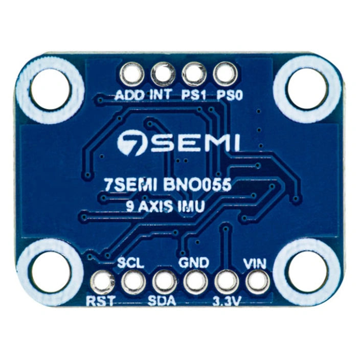 BNO055 9-DOF Absolute Orientation Sensor Breakout with I2C Qwiic - 7Semi