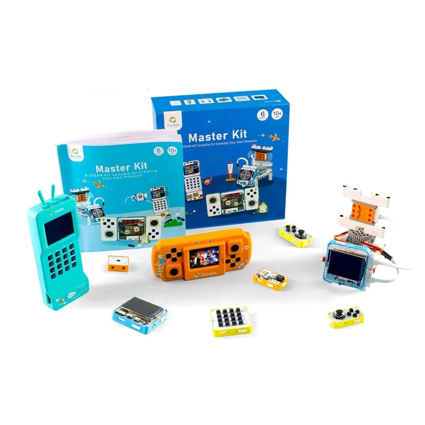 Elecrow - Crowbits-Master Kit with 3 fully functional products, STEM Programming Educational Building - Image 2