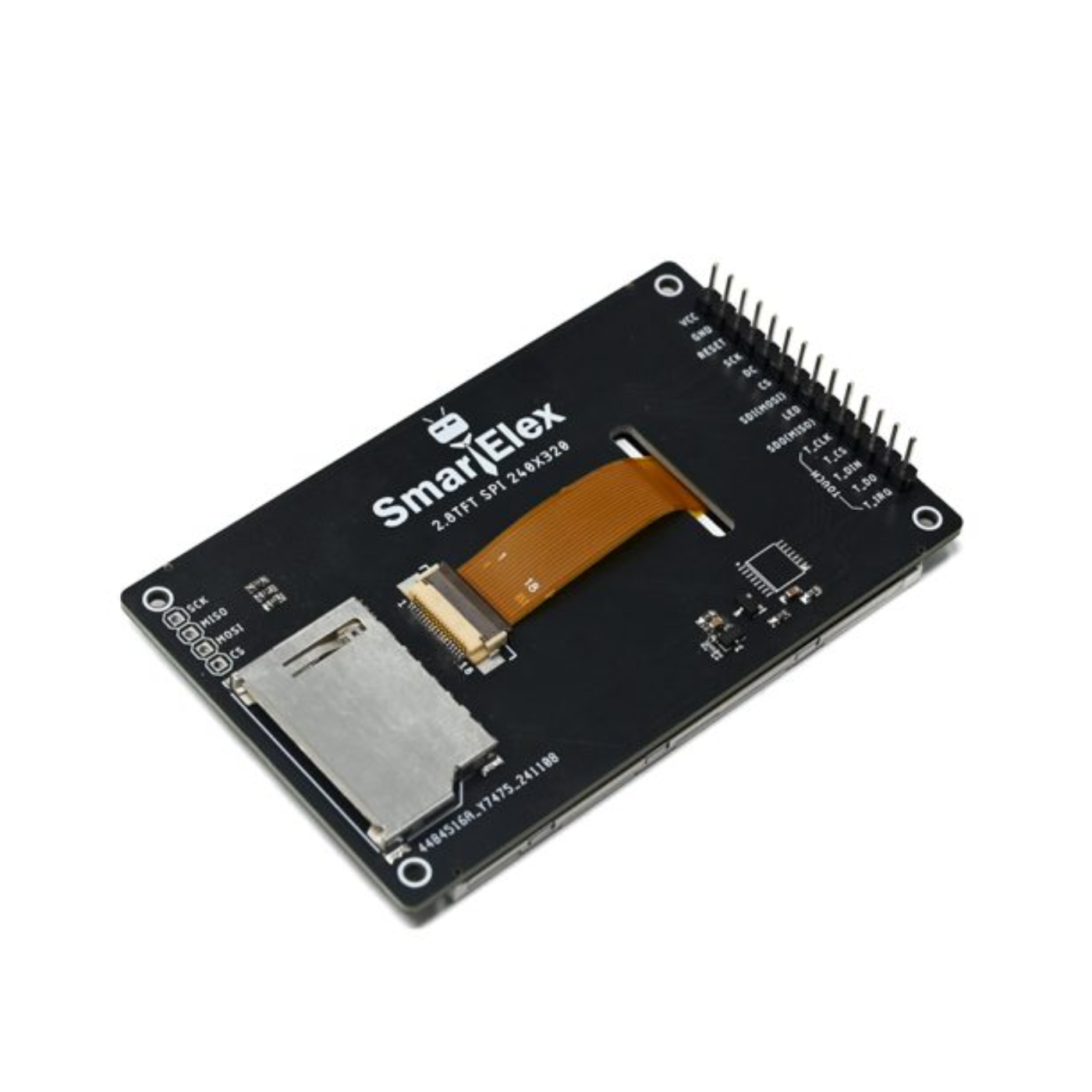 SmartElex 2.8 Inch TFT LCD Display – 240x320 Color LCD Screen for DIY Electronics