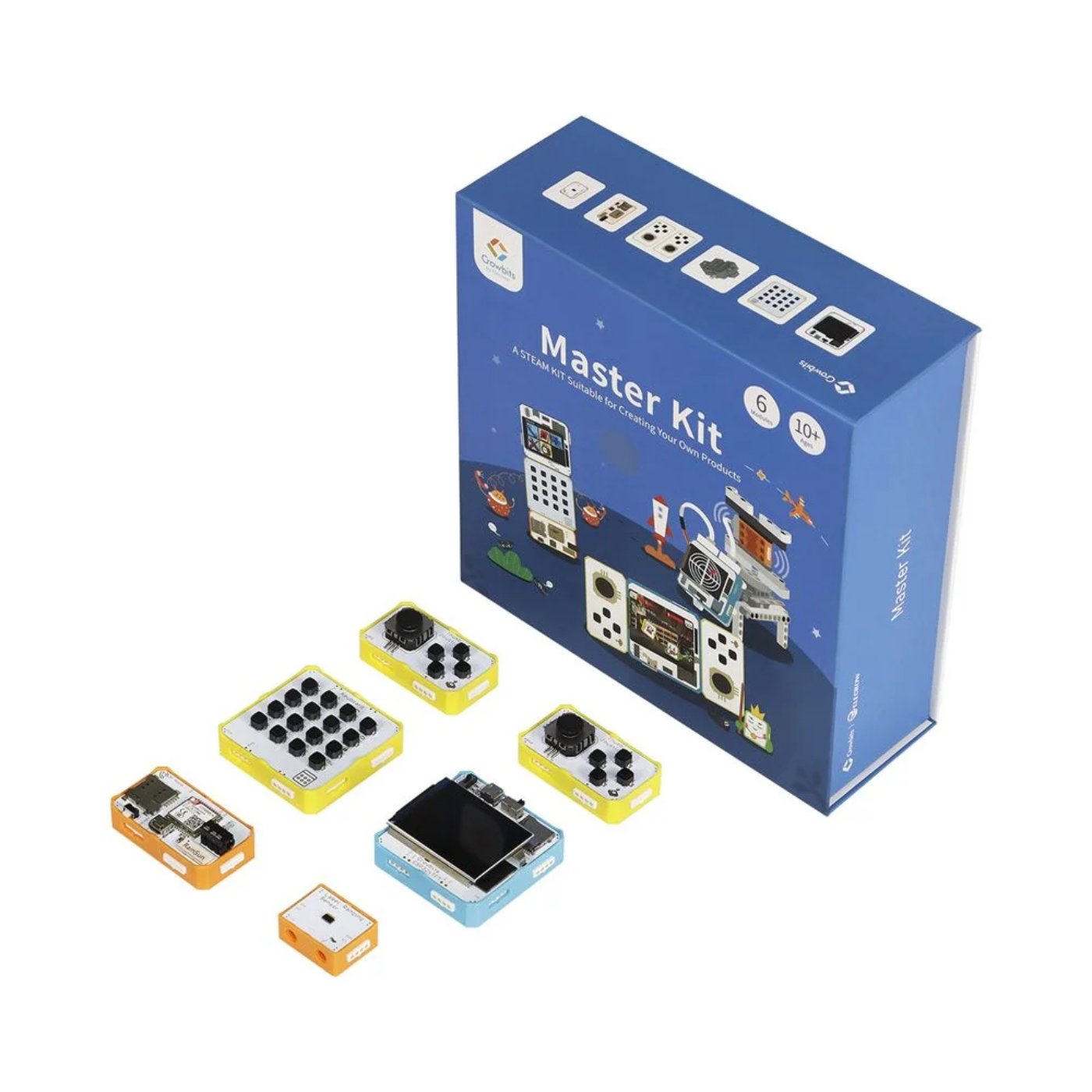 Elecrow - Crowbits-Master Kit with 3 fully functional products, STEM Programming Educational Building - Image 5