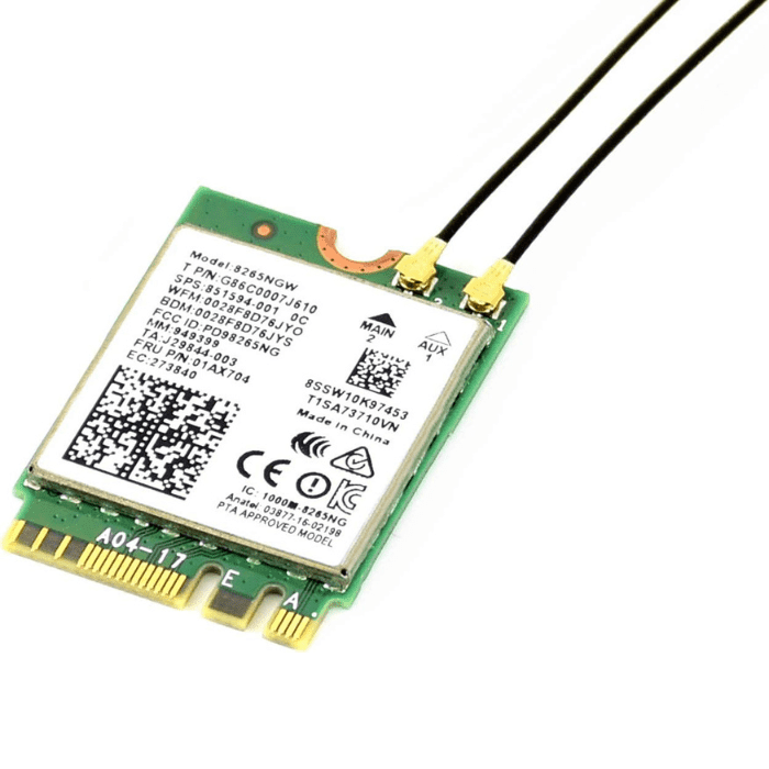 AC8265 Wireless NIC for Jetson Nano