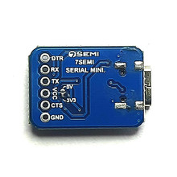 CH340C USB Type C to TTL Serial Converter Breakout Board -7Semi