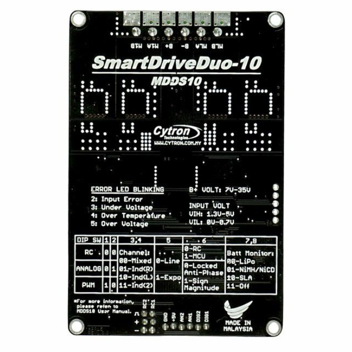 Cytron 10Amp 7V-35V SmartDrive Dual Channel DC Motor Driver - Image 2