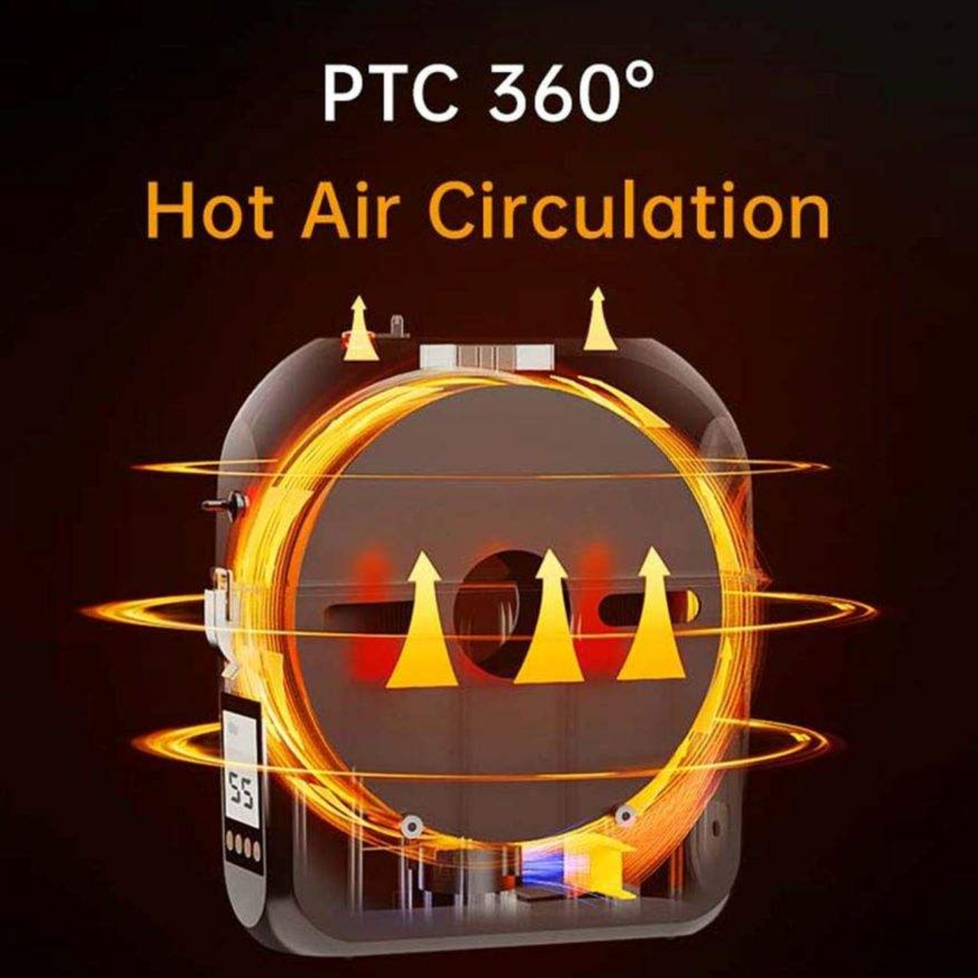 Goofoo D100 3D Printer Single Filament Dryer Box -Black Color