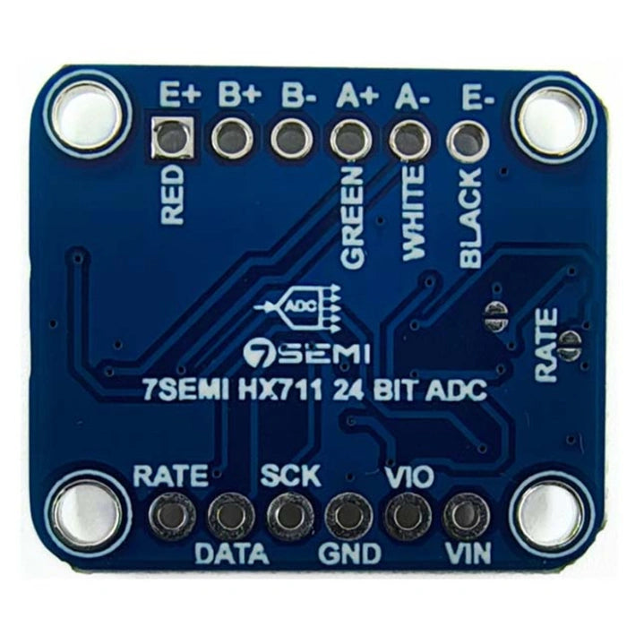 HX711 Load Cell Amplifier Module – 24-Bit ADC - 7Semi