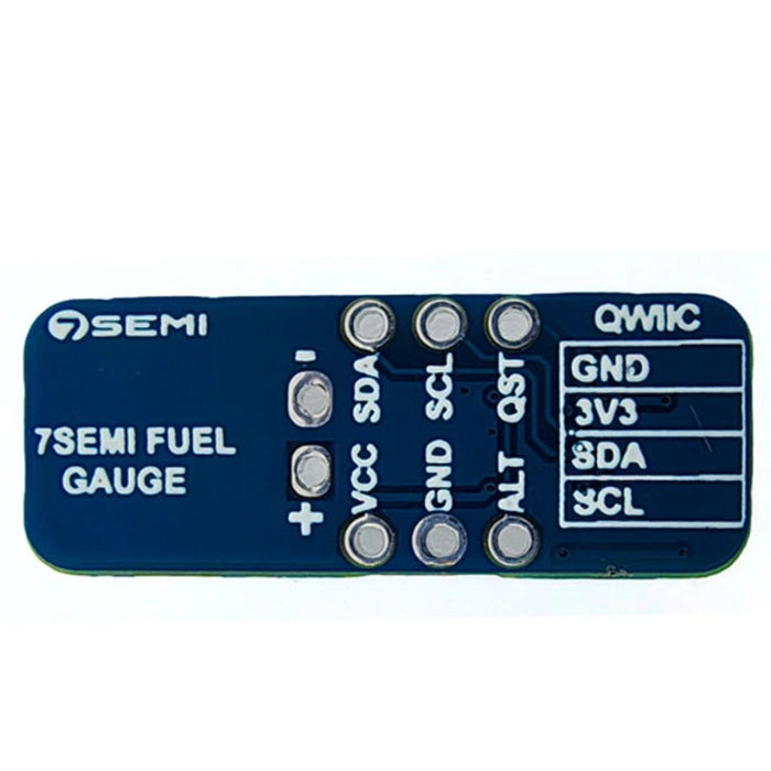 MAX17048 Li-Poly Li-Ion Fuel Gauge Breakout Board Mini - 7Semi