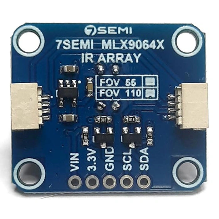 MLX90640 55° FOV Thermal Camera IR Array Breakout Qwiic Compatible - 7Semi