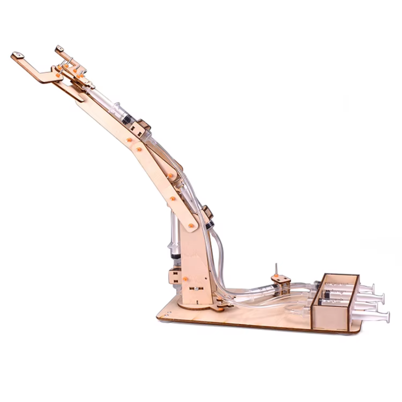 Pludo Robotic Arm – DIY Science Experiment Kit for Kids 11–14 | Mechanics and Hydraulic STEM Toy (Grade 6–8) - Image 2