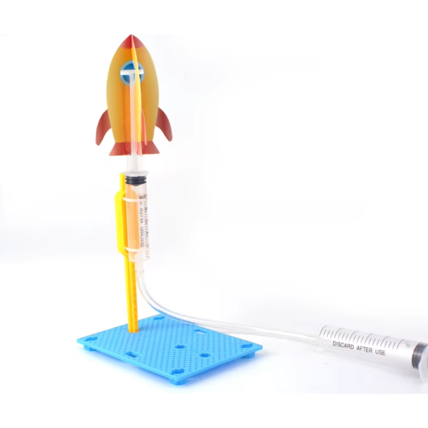 Pludo Rocket Launcher Kit DIY Science Kit – Learn Air Pressure & Rocket Launch Concepts for Ages 8–11 | Grade 3–5 - Image 4
