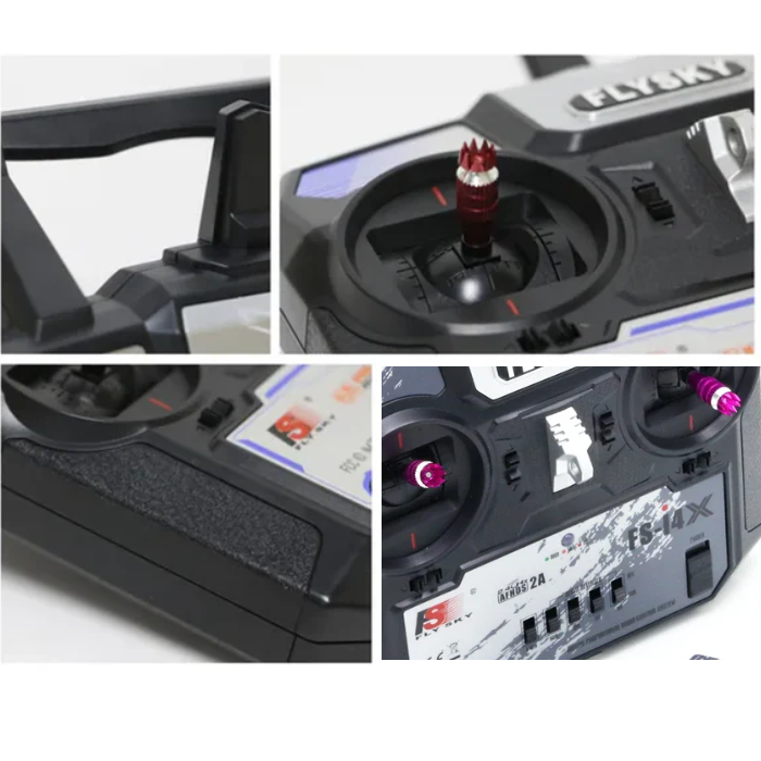 FlySky FS-i4X 2.4GHz 4CH AFHDS R/C Transmitter with FS-A6 Receiver - Image 10