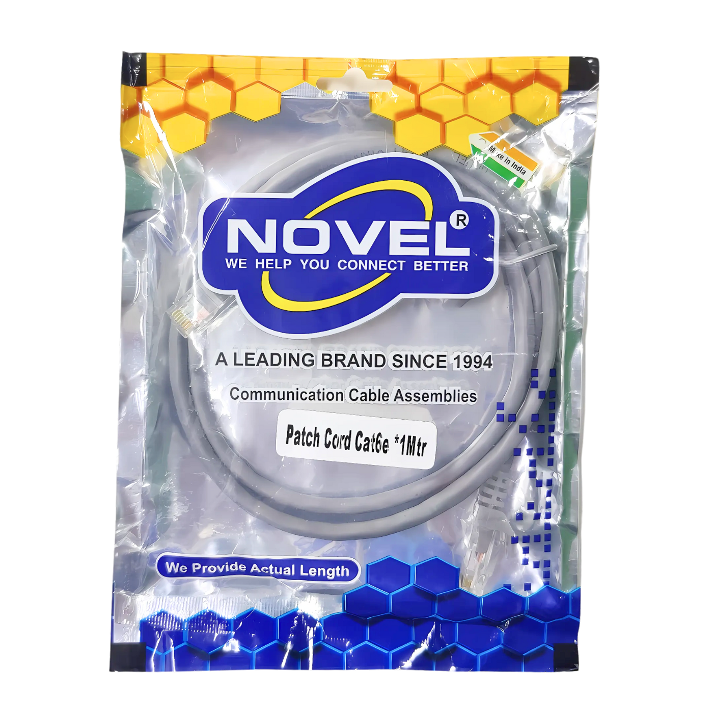 NOVEL Cat 6E Patch Cord Cable 1 Meter - Image 2