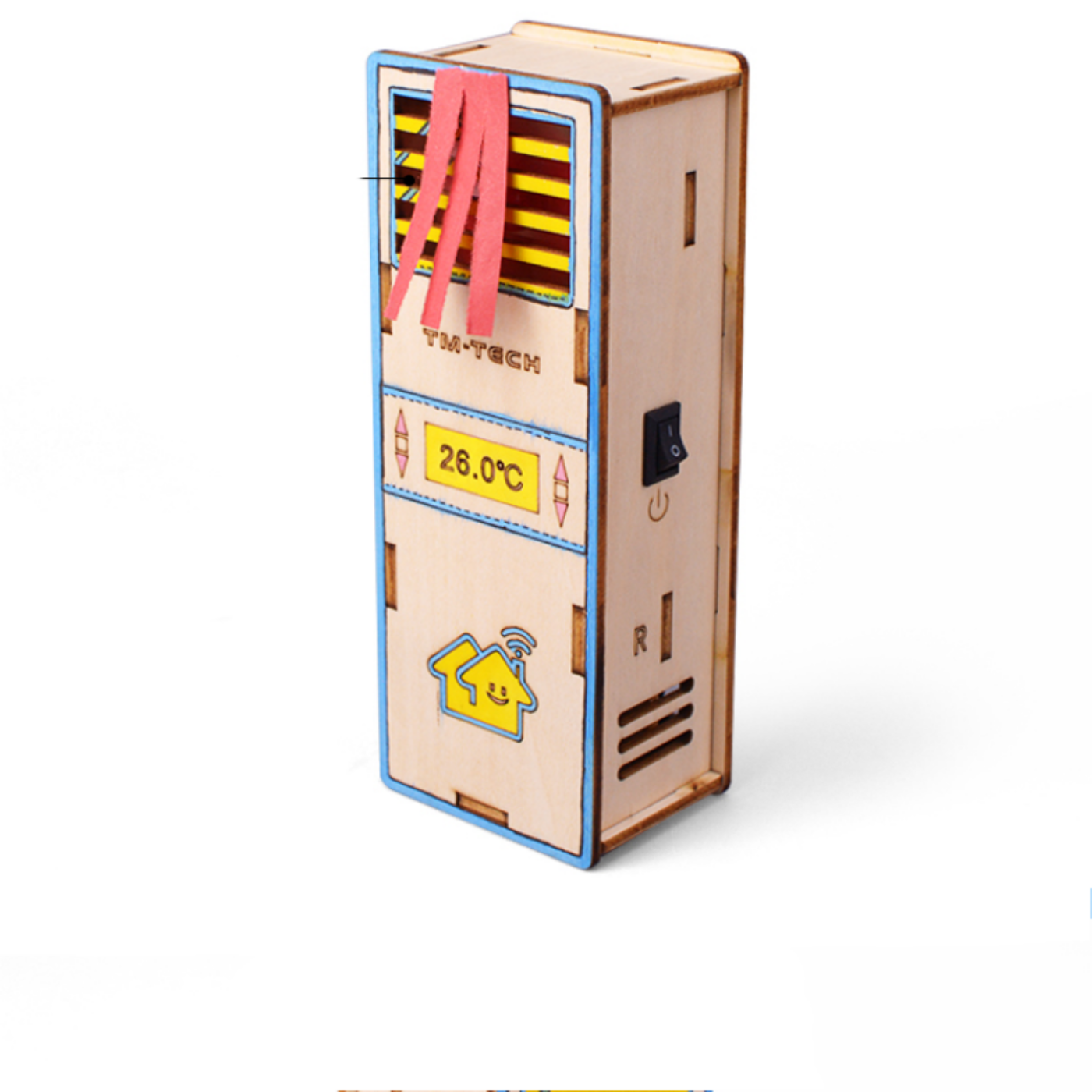 Pludo DIY Air Conditioner STEM Kit – DIY Science Kit for Kids 8–11 | Grade 3–5 Air Conditioning Model