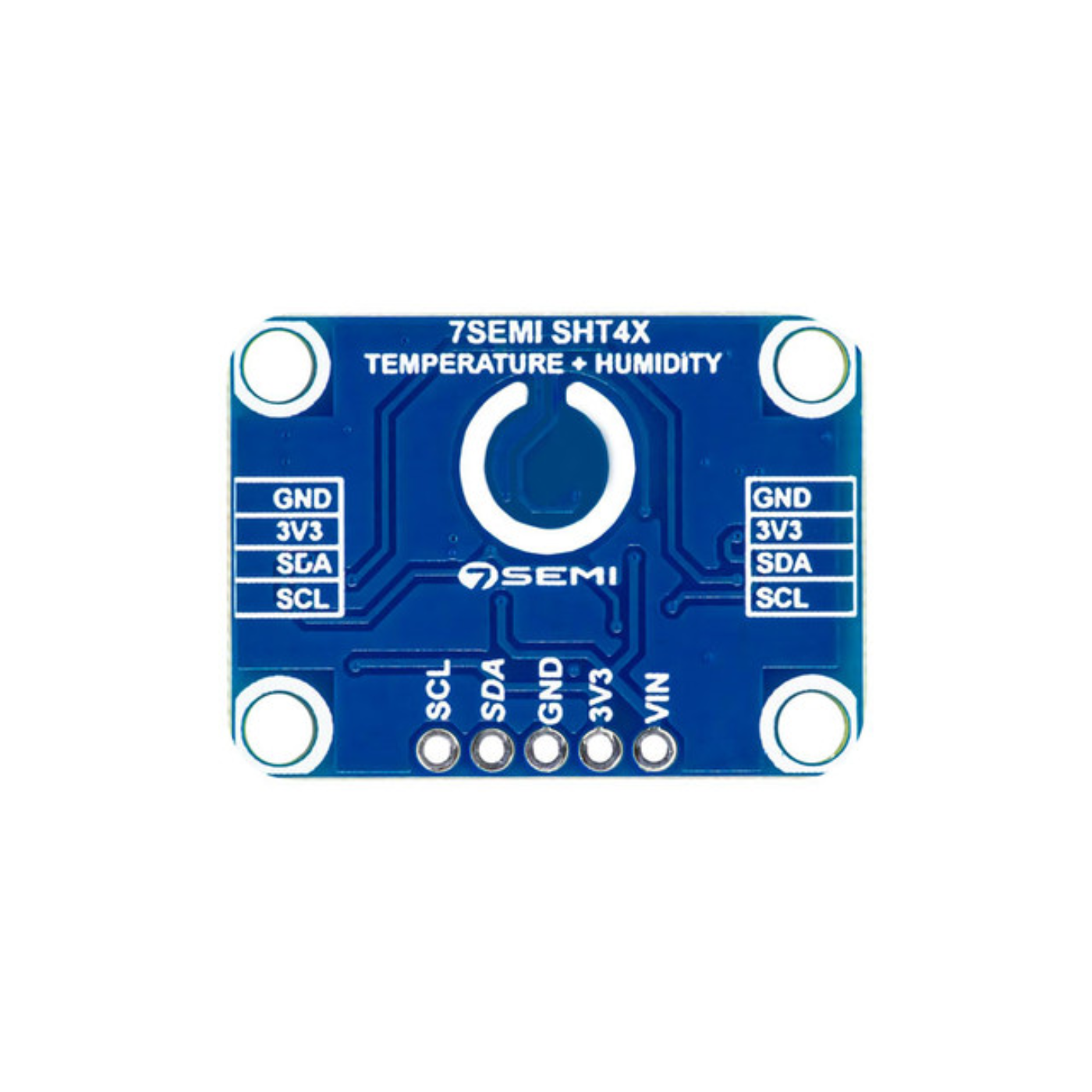 7Semi SHT40 Temperature & Humidity Sensor Breakout I2C Qwiic SHT40 Breakout