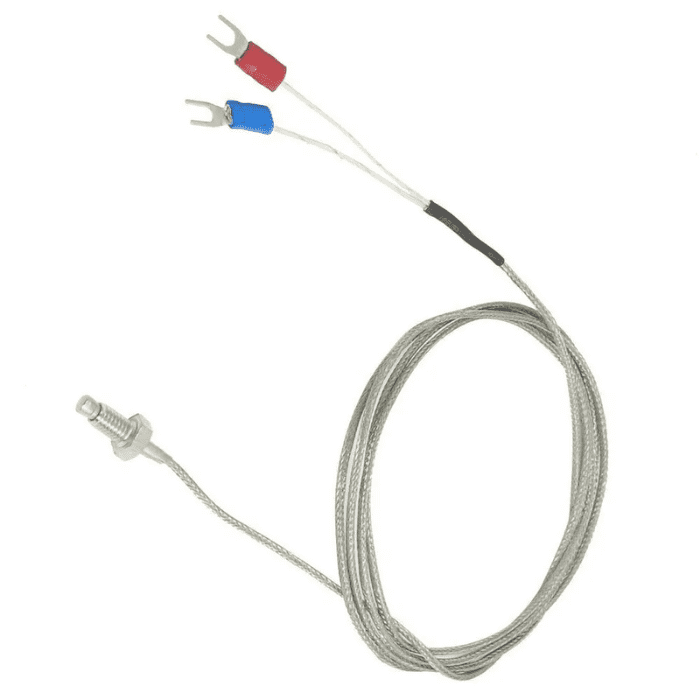 PT100 M6 Screw Probe Thermocouple Temperature Sensor (1 Meter) - Image 3