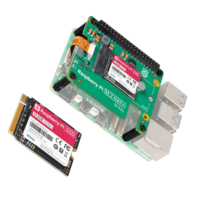 Official Raspberry Pi SSD Kit 256GB IOPS3 40k