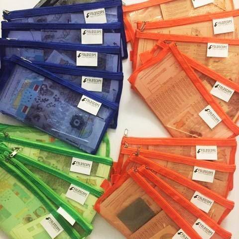 Original DIY Paper Foldscope Microscope Basic Kit - Image 3