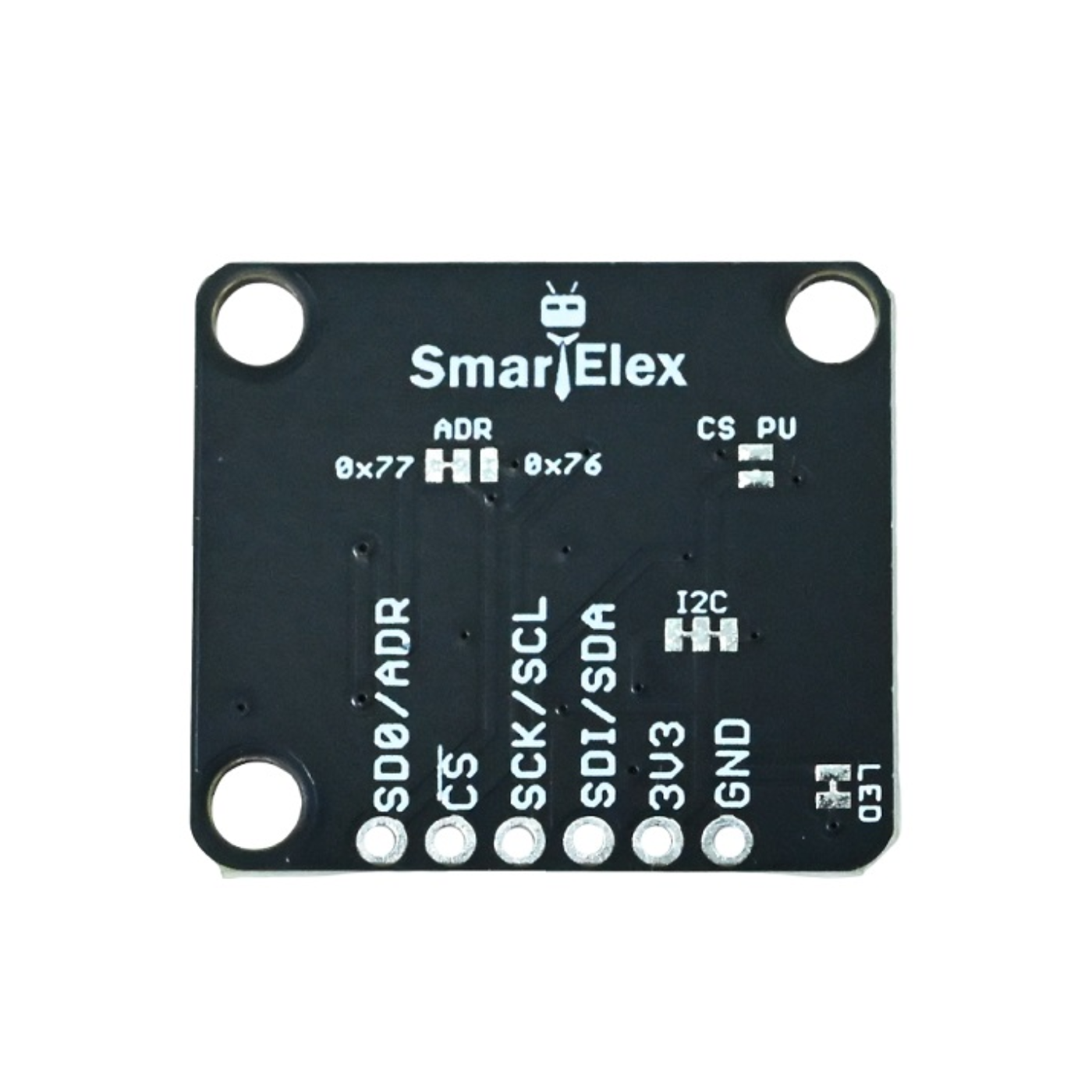 SmartElex Atmospheric Sensor Breakout – BME280 Temperature, Humidity & Pressure Sensor Module