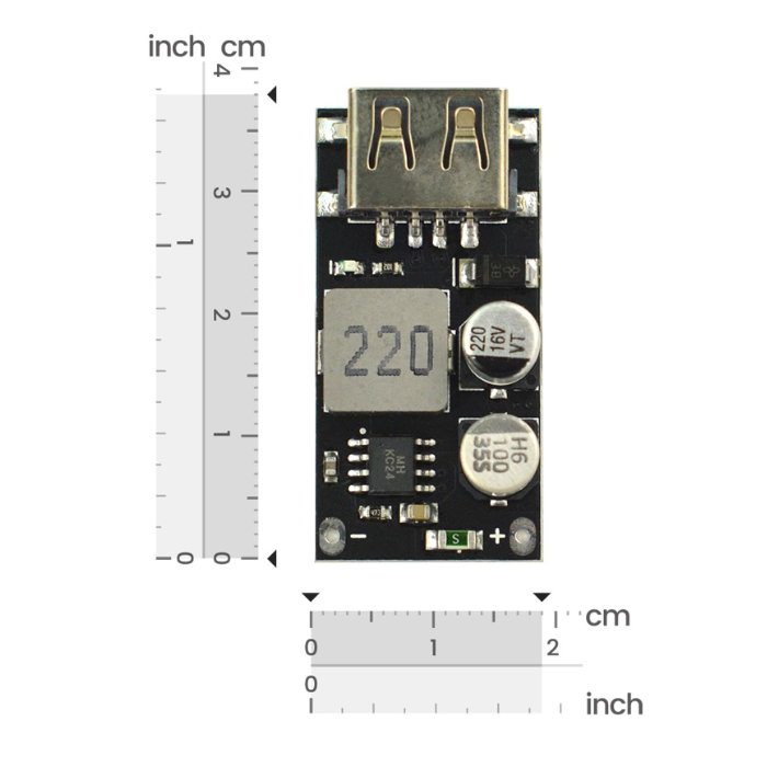DFRobot DC to DC USB Fast Charging Module 6~32V to 5V/3A