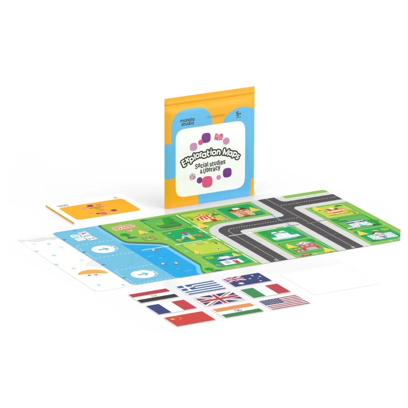 MatataStudio Exploration Maps for Tale-Bot & Coding Set Series