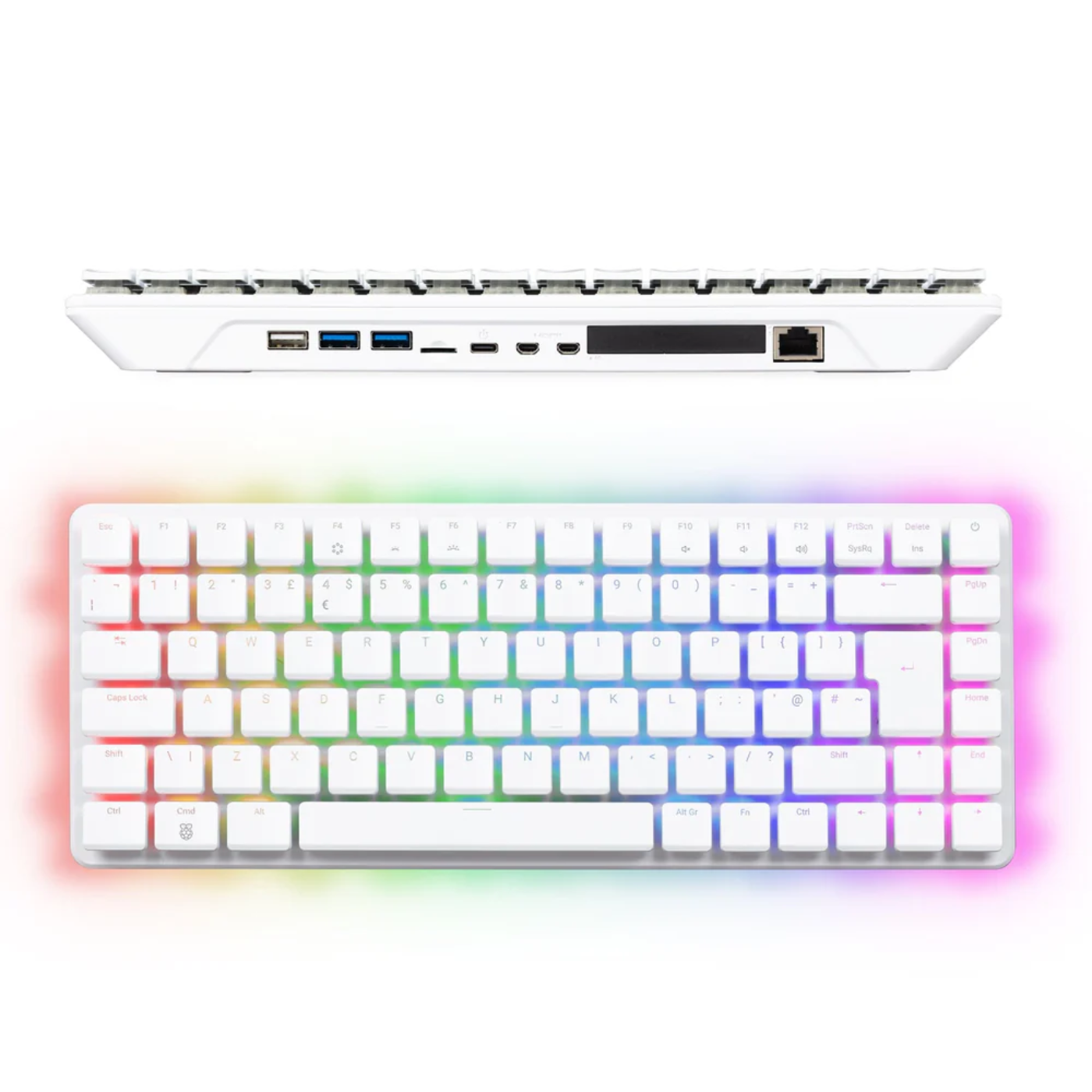 Official Raspberry Pi 500+ Unit Only - Premium Desktop Computer (US Layout) - Image 7