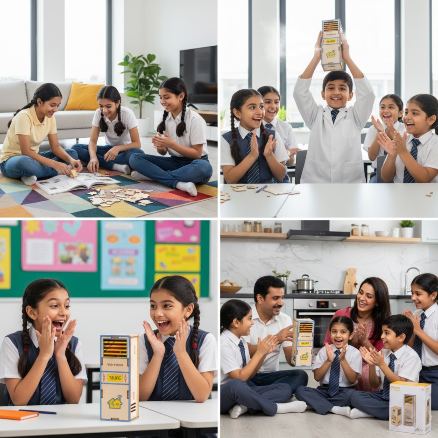 Pludo DIY Air Conditioner STEM Kit – DIY Science Kit for Kids 8–11 | Grade 3–5 Air Conditioning Model - Image 4