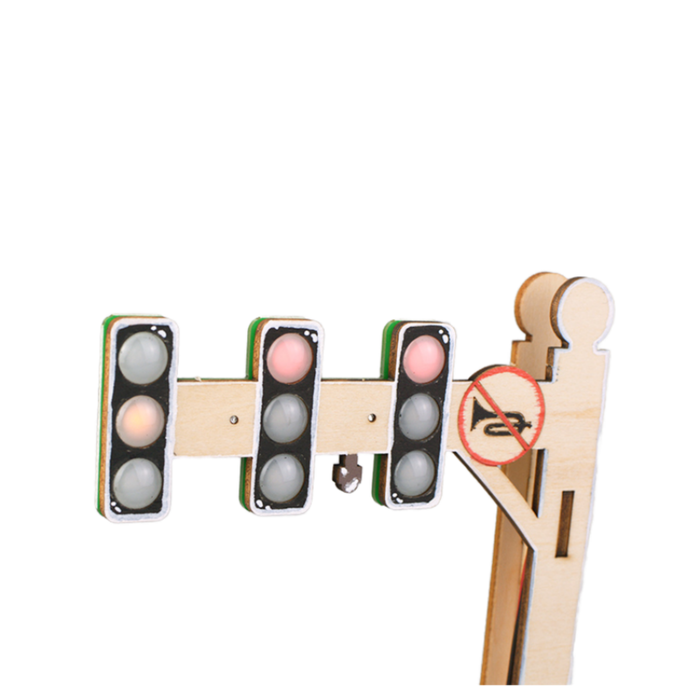 Pludo STEM Kit Automatic Traffic Signal – Controller-Based Circuit Learning Toy for 11–14 | Grade 6–8 DIY Toy