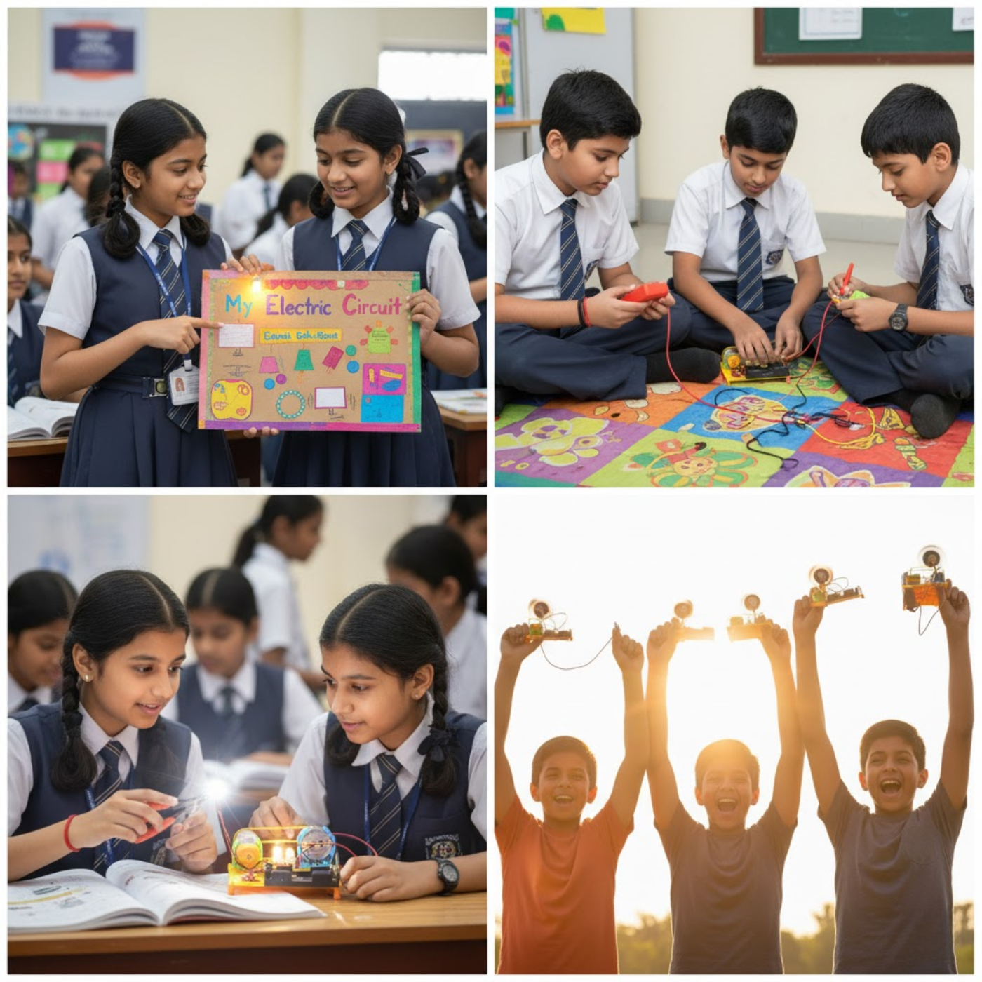 Pludo STEM Kit ElectroSpin – DIY Educational Toy for Kids 11–14 | Grade 6–8 Motor Generator Science Experiment Kit