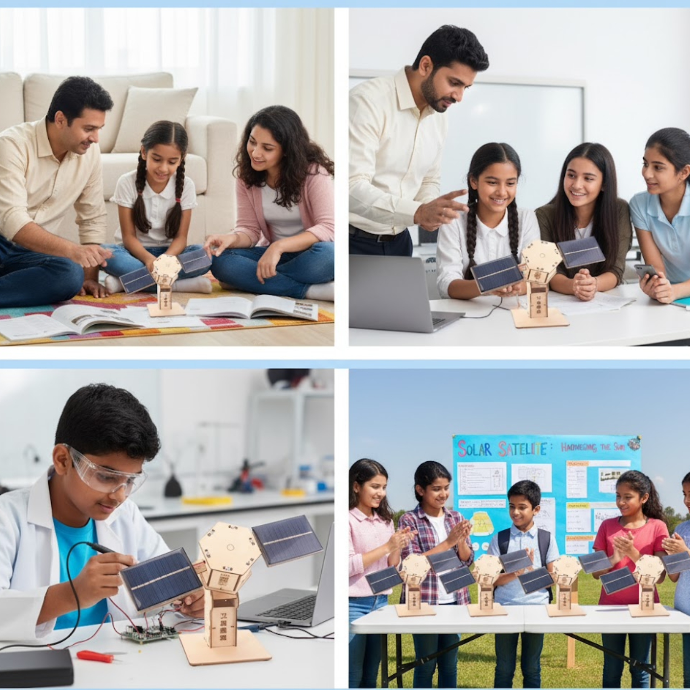 Pludo Solar Satellite DIY Kit – Solar Energy Learning DIY Science Kits for Kids 11–14 | Grades 6–8 - Image 4