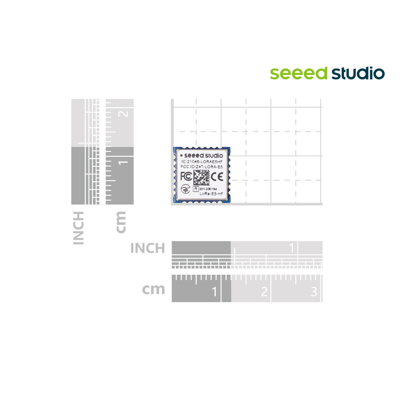Wio-E5 LoRa Wireless Module (STM32WLE5JC) – ARM Cortex-M4 MCU with SX126x Transceiver, LoRaWAN Support for EU868 & US915 -Seeed Studio - Image 5