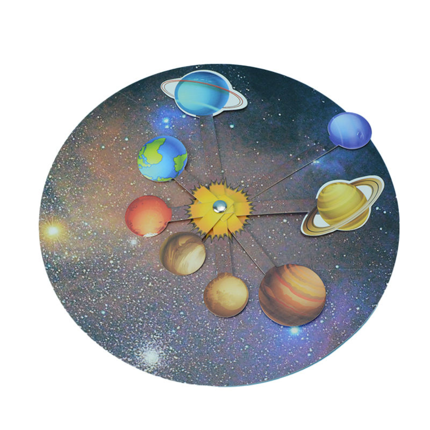 Pludo Spin & Orbit STEM Kit - DIY Science Toy for Kids 8-11 | Grade 3-5 Solar System Activity Model - Image 4