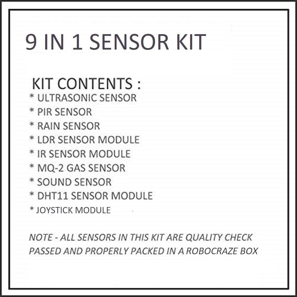 9 in 1 Sensor Kit for Arduino