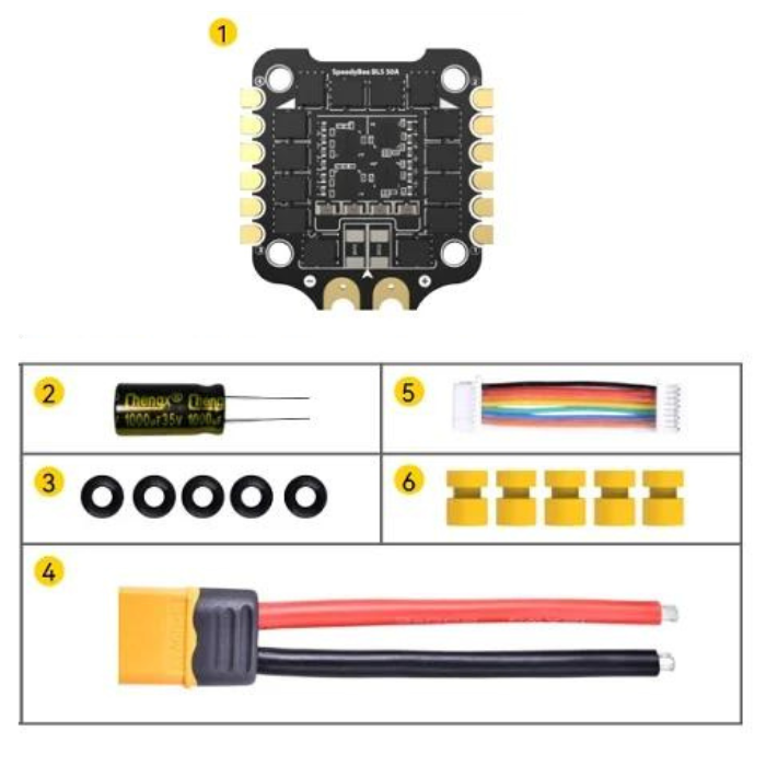 SpeedyBee F405 BLS 50A 30x30 4-in-1 ESC