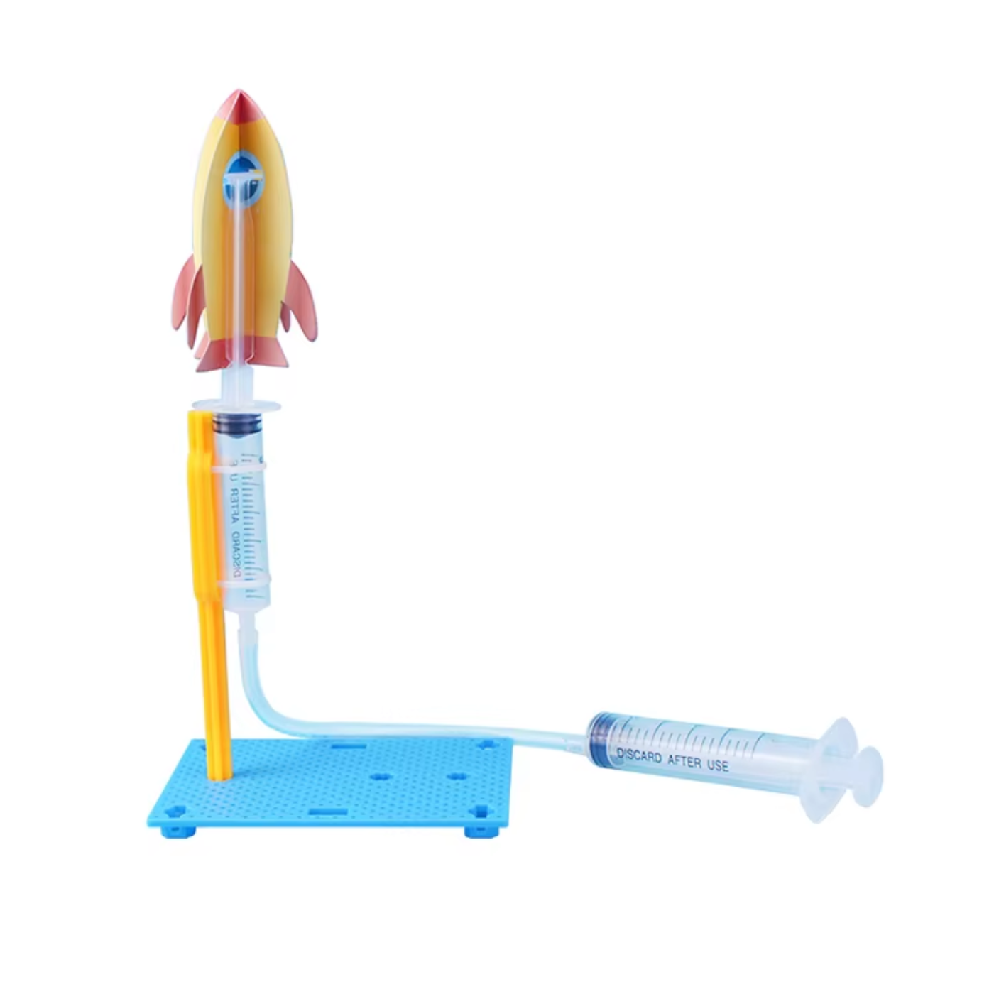 Pludo Rocket Launcher Kit DIY Science Kit – Learn Air Pressure & Rocket Launch Concepts for Ages 8–11 | Grade 3–5 - Image 9