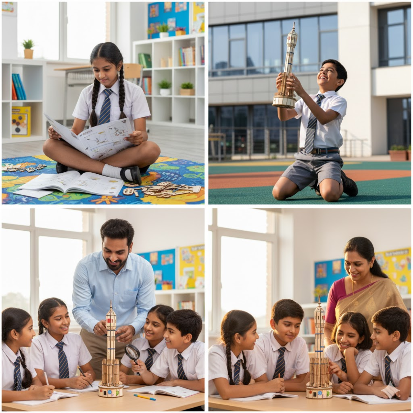 Pludo STEM Kit Space Mission – DIY Educational Toy for Kids 11–14 | Grade 6–8 Rocket Model - Image 5