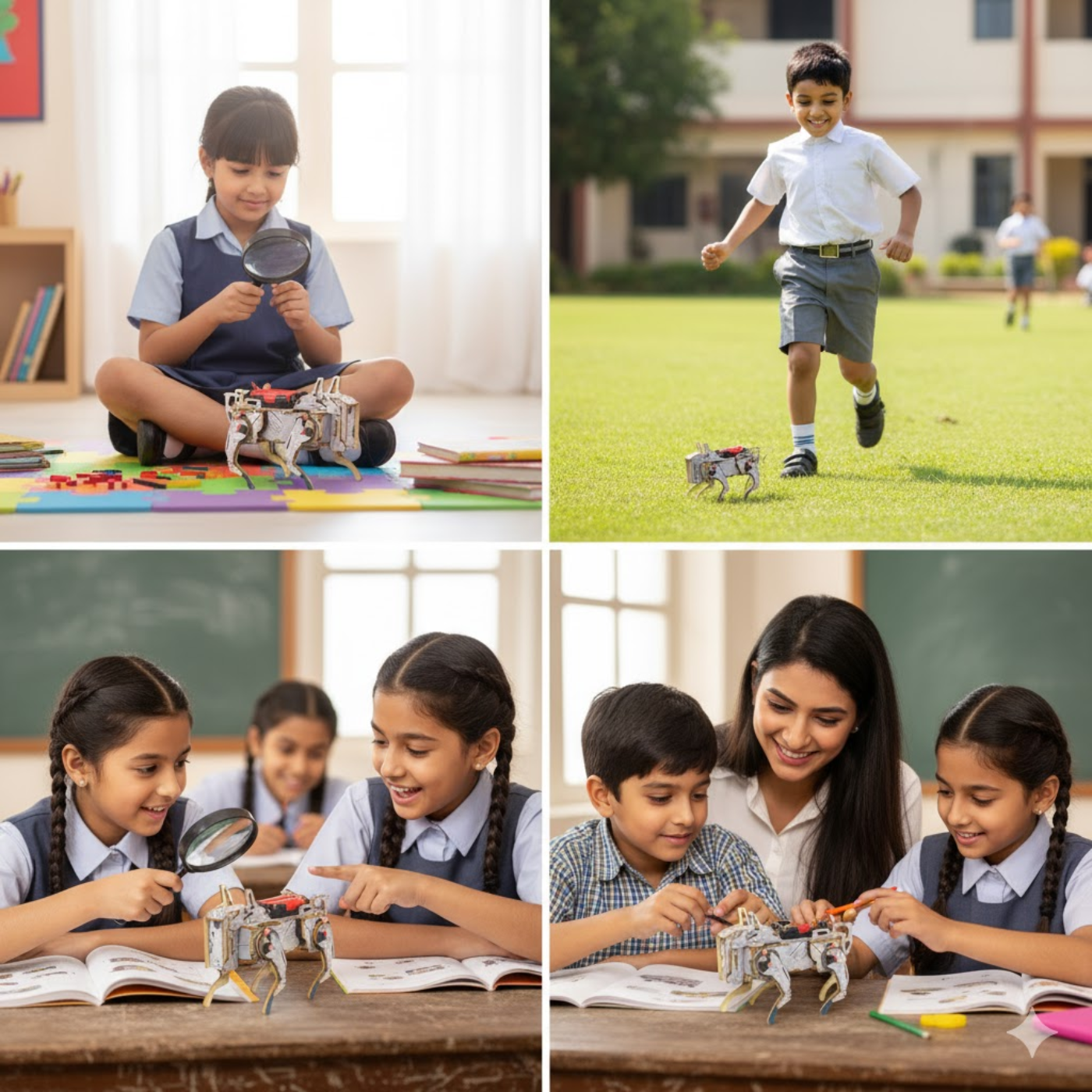 Pludo Sound Activated Robotic Dog DIY Kit – Learn Sound Detection and Mechanics for Ages 14–18 | Grade 9–10