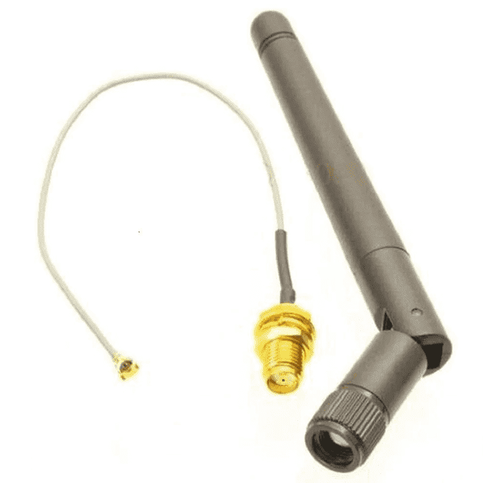 6dBi 2.4GHz 5GHz Dual Band WiFi SMA Antenna +165mm U.fl-IPEX Cable