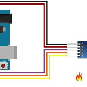 DC 3-5V MAX6675 Module + K Type Thermocouple Temperature Sensor Thermocouple Sensor Set M6 Screw and Jumper Wire F to F 5pcs