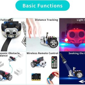 Smart Cutebot Kit for Micro:Bit by Elecfreaks