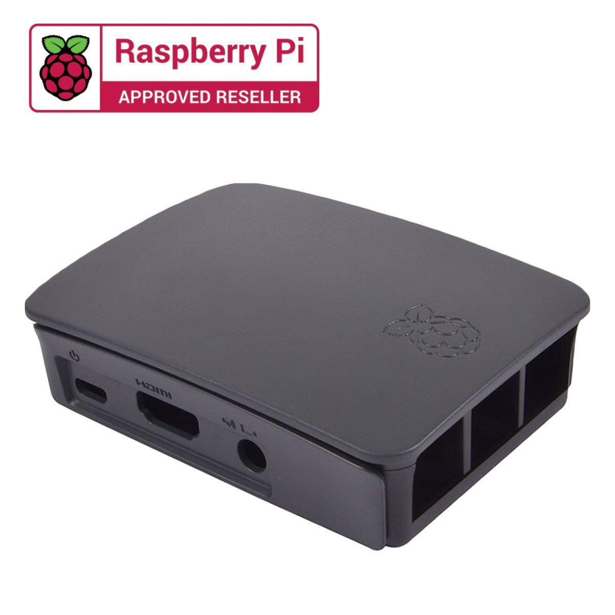 Raspberry Pi 3 Case (Black Grey)