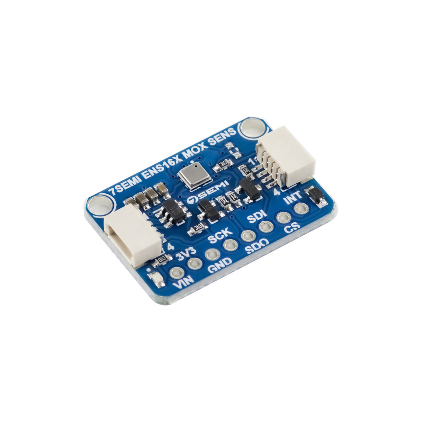 7Semi ENS160 Air Quality Sensor Breakout Board with VOC & eCO₂ Sensing - Image 3