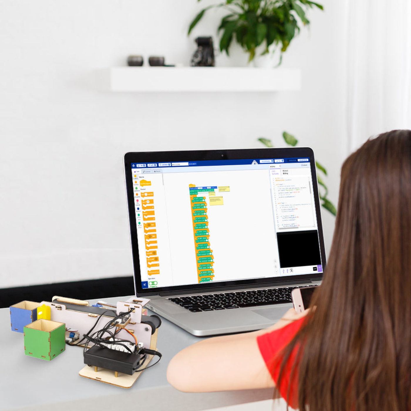 ACEBOTT QE031 Smart Factory STEM Education Kit Level 1