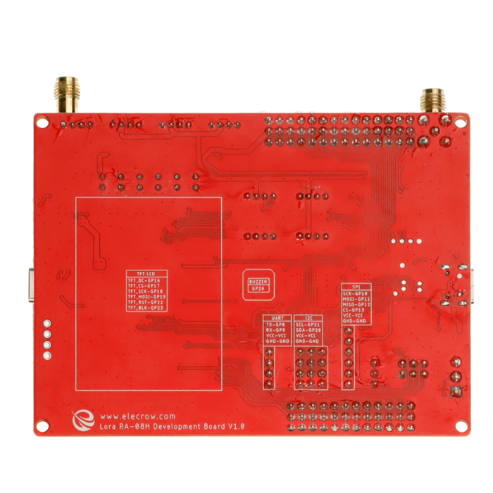 Elecrow LoRaWAN RA-08H Development Board Integrated RP2040 with 1.8 “ LCD for Long Range Communication (868Mhz/915Mhz - Image 7
