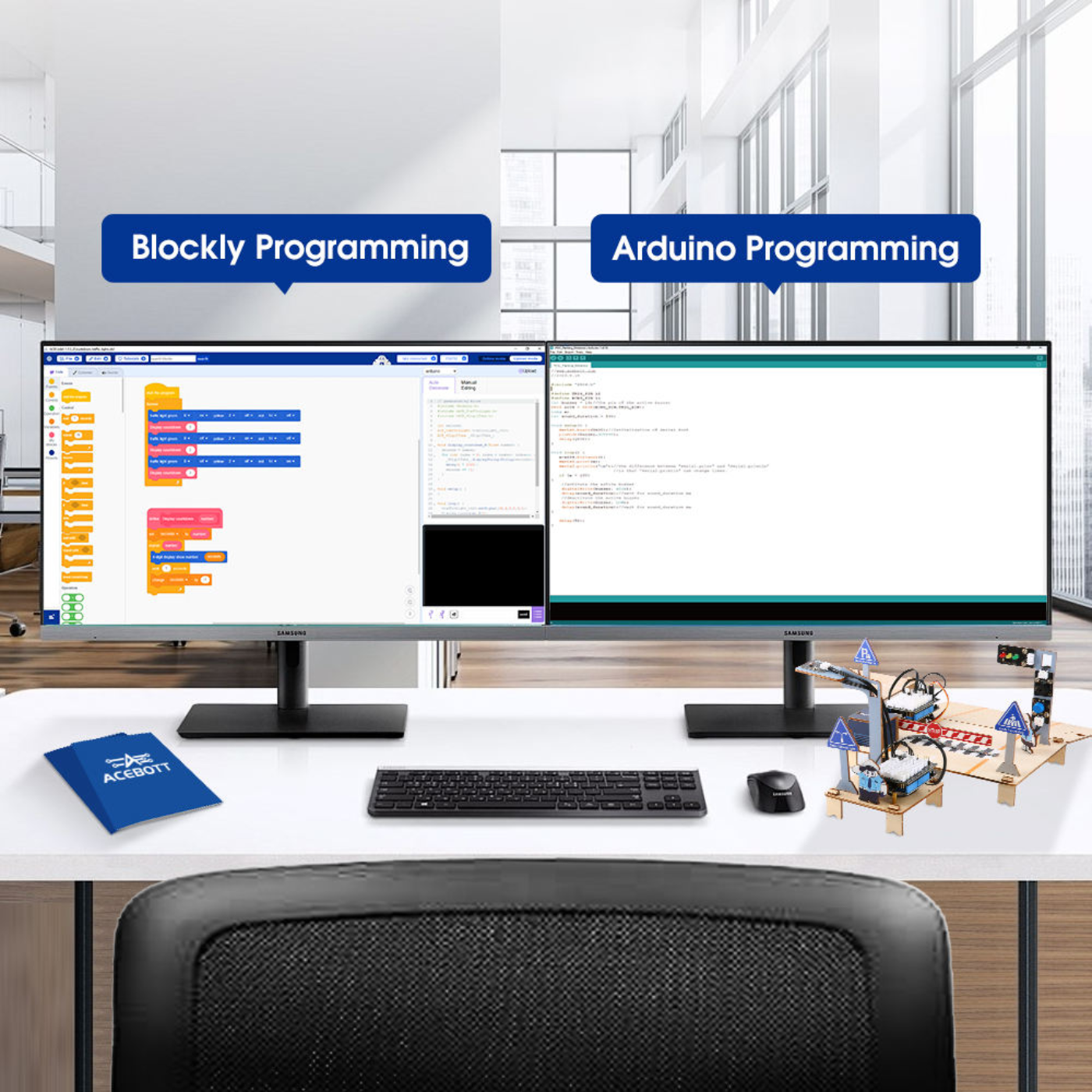 ACEBOTT QE031 Smart Factory STEM Education Kit Level 1