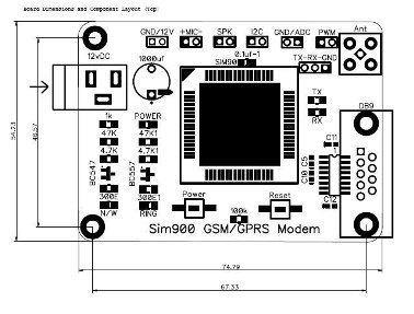 SIM900A GSM-GPRS Modem